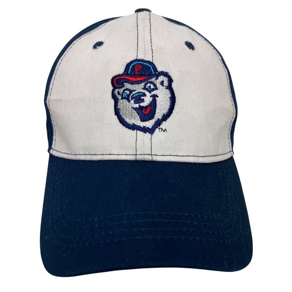 Pawtucket Red Sox Pawsox Bear Logo Cap Adjustable Minor League Baseball Defunct - Picture 1 of 8